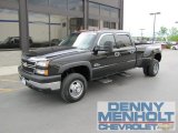 2007 Black Chevrolet Silverado 3500HD Classic LT Crew Cab 4x4 Dually #50502106