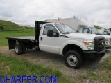 2011 Oxford White Ford F350 Super Duty XL Regular Cab 4x4 Chassis Stake Truck #50501706