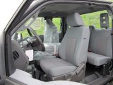 2011 Ford F350 Super Duty XL SuperCab 4x4 Steel Interior