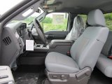 2011 Ford F350 Super Duty XLT SuperCab 4x4 Steel Interior