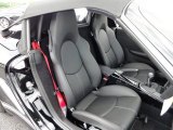 2012 Porsche Boxster Spyder Black Interior