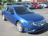 2011 Blue Flame Metallic Ford Fusion SE #50501977