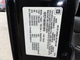 1999 GMC Sonoma SLS Regular Cab 4x4 Info Tag