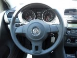 2011 Volkswagen Golf 4 Door Steering Wheel