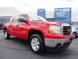 2007 Fire Red GMC Sierra 1500 SLE Crew Cab 4x4 #50501871