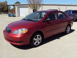 2006 Impulse Red Pearl Toyota Corolla CE #50502174