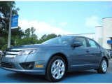 2011 Steel Blue Metallic Ford Fusion SE #50549540
