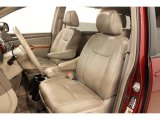 2009 Toyota Sienna XLE Taupe Interior