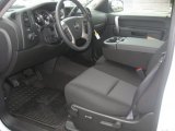 2011 GMC Sierra 1500 SLE Regular Cab 4x4 Ebony Interior