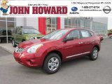 2011 Cayenne Red Nissan Rogue S AWD #50549921