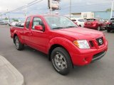 2011 Nissan Frontier Pro-4X King Cab 4x4 Front 3/4 View