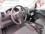 2011 Nissan Frontier Pro-4X King Cab 4x4 Pro 4X Graphite/Red Interior