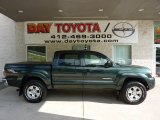 2009 Timberland Green Mica Toyota Tacoma V6 TRD Sport Double Cab 4x4 #50549471