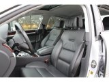 2009 Audi A8 4.2 quattro Black Valcona Leather Interior