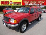 2001 Bright Red Ford Ranger XLT SuperCab 4x4 #50549946