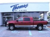 2006 Inferno Red Crystal Pearl Dodge Ram 2500 SLT Mega Cab 4x4 #50549792