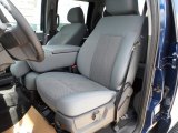 2011 Ford F250 Super Duty XLT Crew Cab Steel Gray Interior