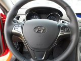 2011 Hyundai Genesis Coupe 2.0T Premium Steering Wheel