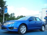 2011 Blue Flame Metallic Ford Fusion SE #50549524