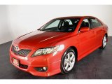 2011 Barcelona Red Metallic Toyota Camry SE #50549988