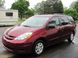 2007 Salsa Red Pearl Toyota Sienna LE #50549996