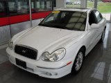 2002 Noble White Hyundai Sonata GLS V6 #50601337