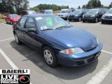 2001 Indigo Blue Metallic Chevrolet Cavalier LS Sedan #50600769