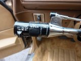 1987 Oldsmobile Cutlass Supreme Coupe Controls