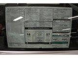 2011 BMW 3 Series 328i Convertible Window Sticker