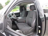 2009 GMC Sierra 1500 SLE Regular Cab 4x4 Ebony Interior