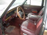 1988 Jeep Grand Wagoneer 4x4 Cordovan Interior