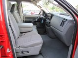 2008 Dodge Ram 1500 SXT Quad Cab Medium Slate Gray Interior