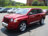 2007 Inferno Red Crystal Pearlcoat Jeep Compass Limited 4x4 #50601423