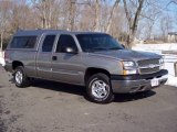 2003 Light Pewter Metallic Chevrolet Silverado 1500 LS Extended Cab 4x4 #5054708