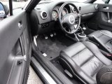 2001 Audi TT 1.8T quattro Roadster Ebony Black Interior