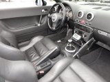 2001 Audi TT 1.8T quattro Roadster Ebony Black Interior