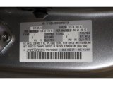 2010 MX-5 Miata Color Code for Liquid Silver Metallic - Color Code: 38P