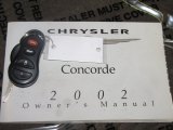 2002 Chrysler Concorde LX Books/Manuals