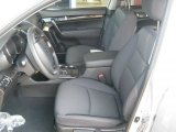2012 Kia Sorento LX Black Interior
