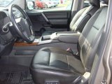 2009 Nissan Titan LE Crew Cab 4x4 Charcoal Interior