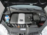 2009 Volkswagen Jetta S Sedan 2.5 Liter DOHC 20 Valve 5 Cylinder Engine