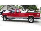 1997 Toreador Red Metallic Ford F250 XLT Extended Cab 4x4 #50648978
