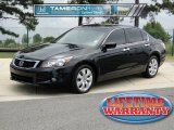 2008 Nighthawk Black Pearl Honda Accord EX V6 Sedan #50649300