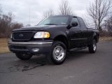 2000 Black Ford F150 XLT Extended Cab 4x4 #5054695