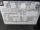 2011 Chevrolet Equinox LT AWD Info Tag
