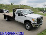 2011 Oxford White Ford F350 Super Duty XL Regular Cab 4x4 Chassis Stake Truck #50648778