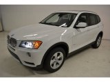 Alpine White BMW X3 in 2011