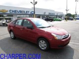 2010 Sangria Red Metallic Ford Focus S Sedan #50649375