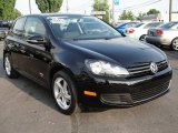 2010 Black Volkswagen Golf 2 Door Wolfsburg Edition #50649220