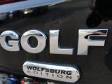2010 Volkswagen Golf 2 Door Wolfsburg Edition Marks and Logos